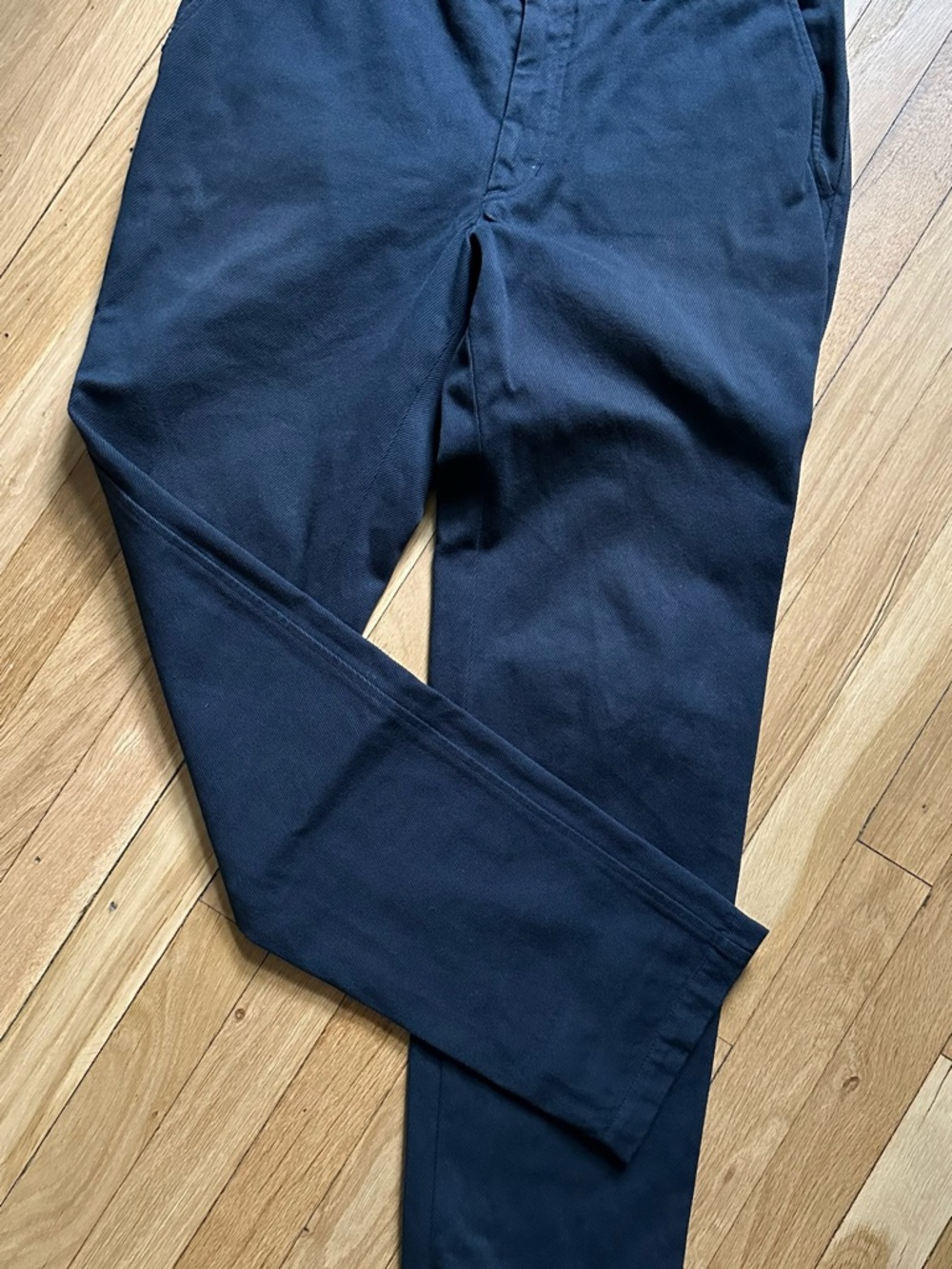 Steven Alan Made in USA Navy Blue Casual Chino Pants